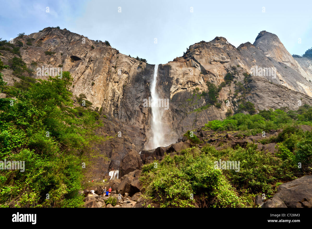 Bridalveil Falls Wasserfall, Yosemite-Nationalpark, USA. JMH5260 Stockfoto
