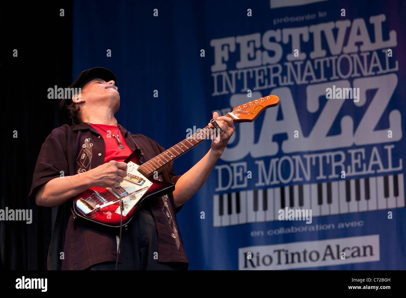 Kanada, Quebec, Montreal, Montreal Jazz Festival, Studebaker John und die Falken Stockfoto