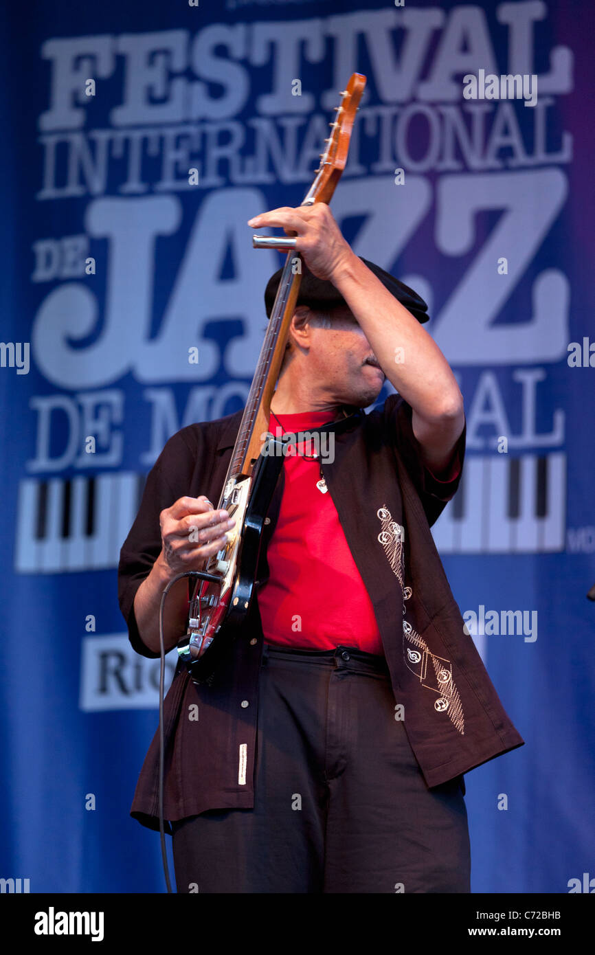 Kanada, Quebec, Montreal, Montreal Jazz Festival, Studebaker John und die Falken Stockfoto