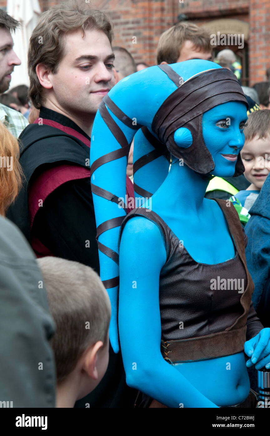 Star Wars-Fans Rallye Polen, Torun, 10. September 2011 Stockfoto