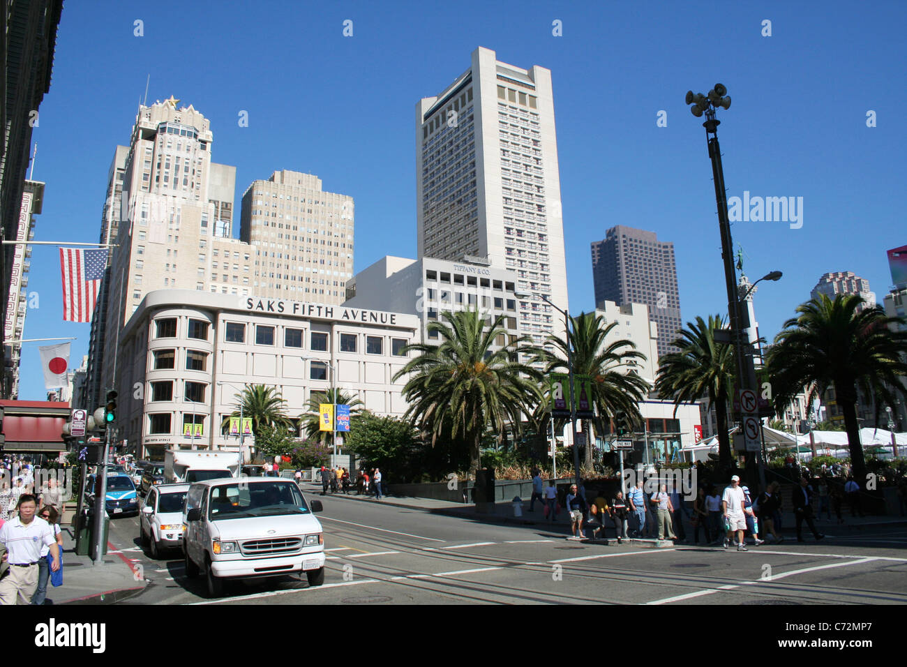 Street in San Francisco Stockfoto
