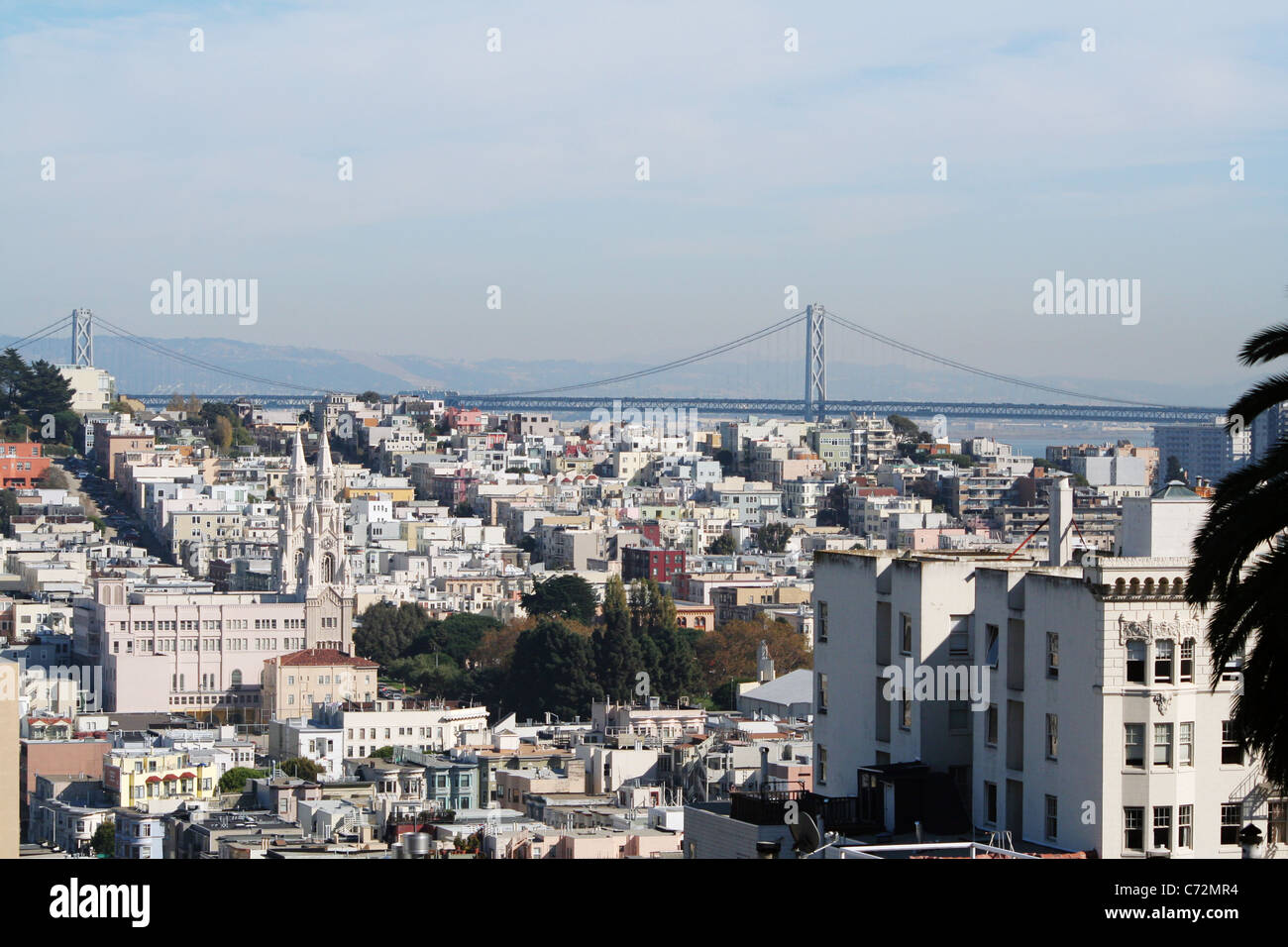 Blick auf San Francisco Stockfoto
