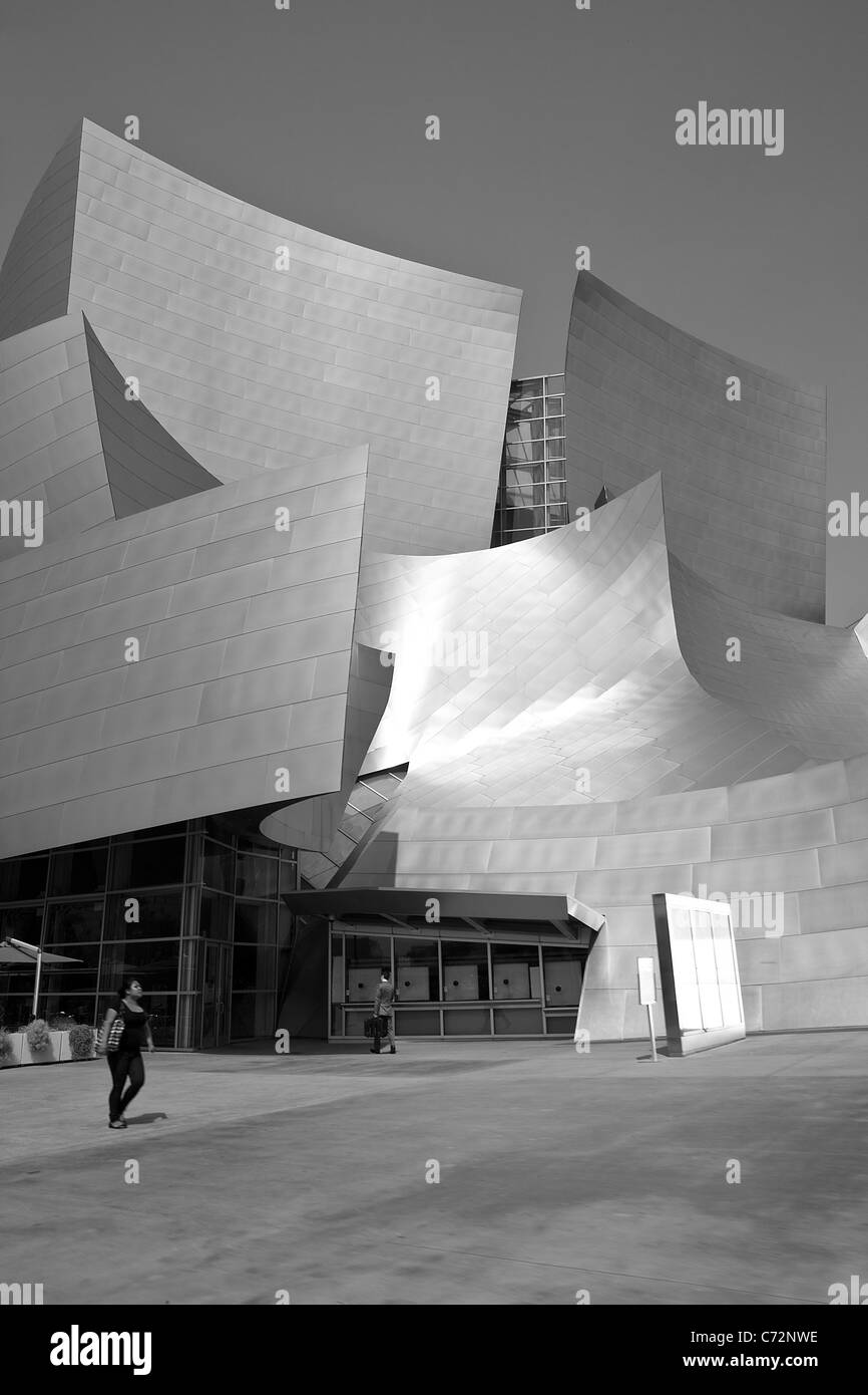 Die Walt Disney Concert Hall in Los Angeles Kalifornien nach Hause von der Los Angeles Philharmonic Orchestra Stockfoto