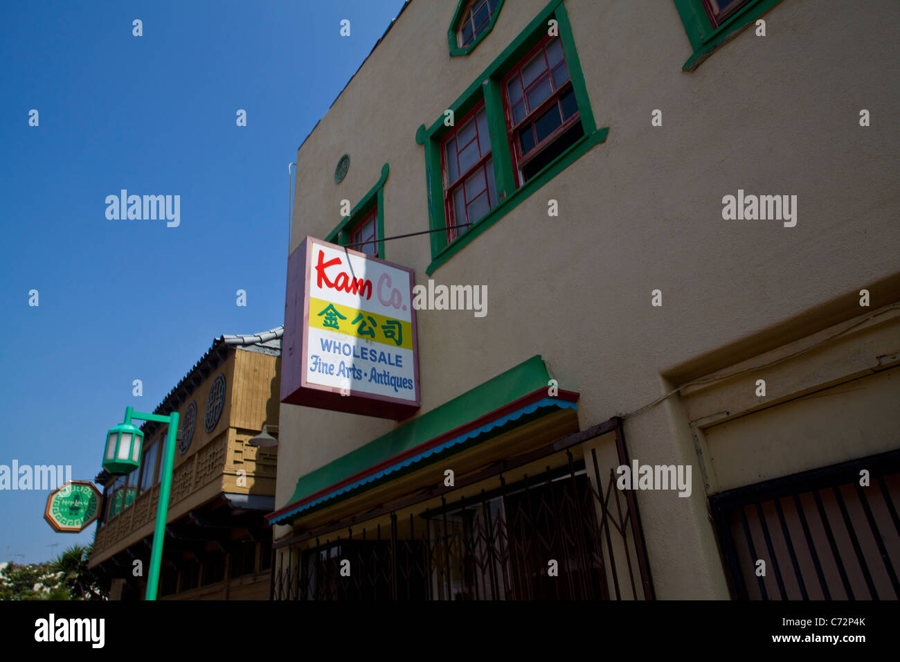 Szenen aus Chinatown in Los Angeles Stockfoto