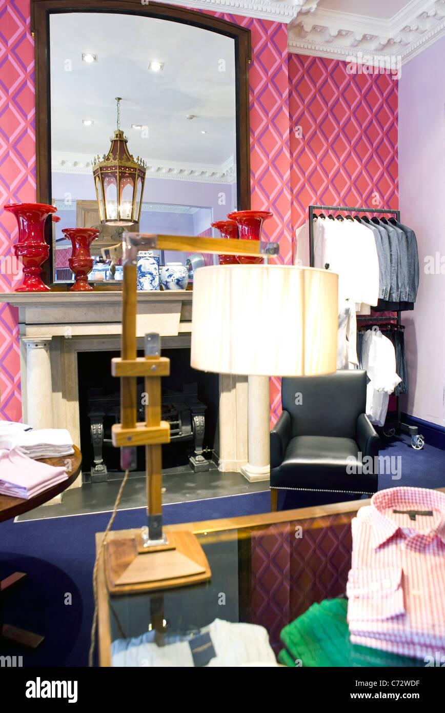 Gieves & Hawkes Savile Row Stockfoto