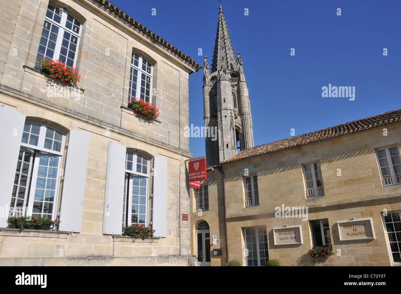 Saint-Emilion, Frankreich Stockfoto