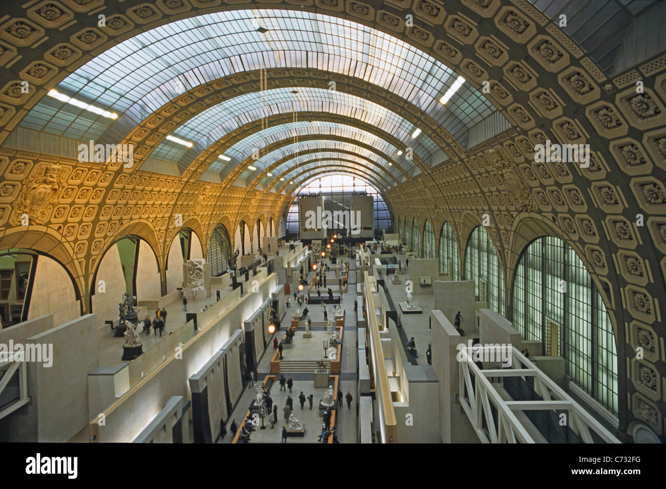 Das Musée d ' Orsay, französische Kunst, Meisterwerke des Impressionismus, Paris, Frankreich Stockfoto