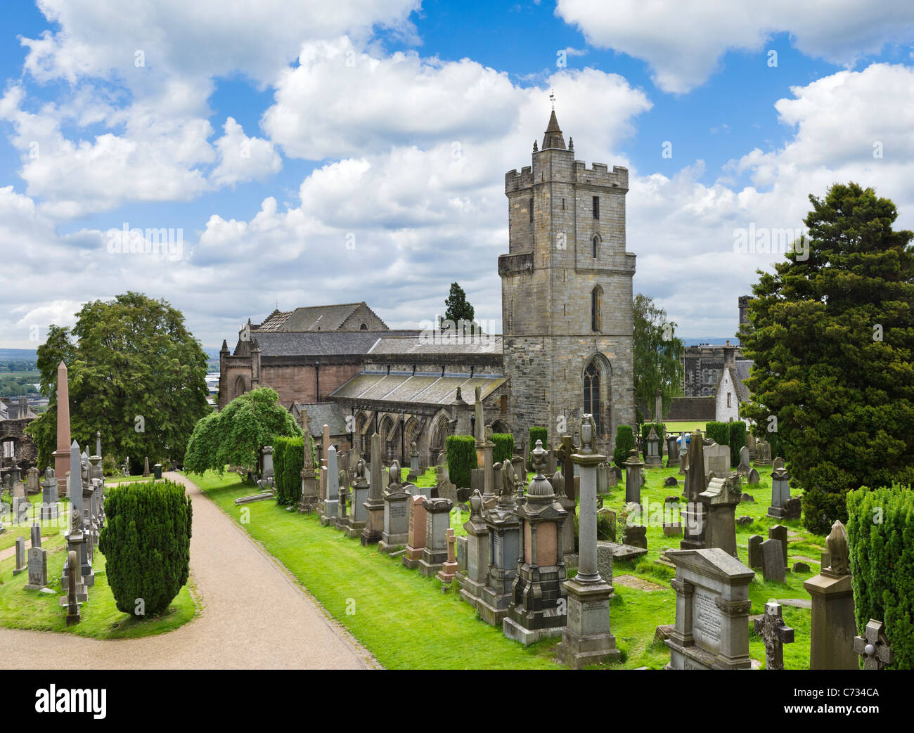 Kirche des Heiligen unhöflich, Stirling, Schottland, UK Stockfoto