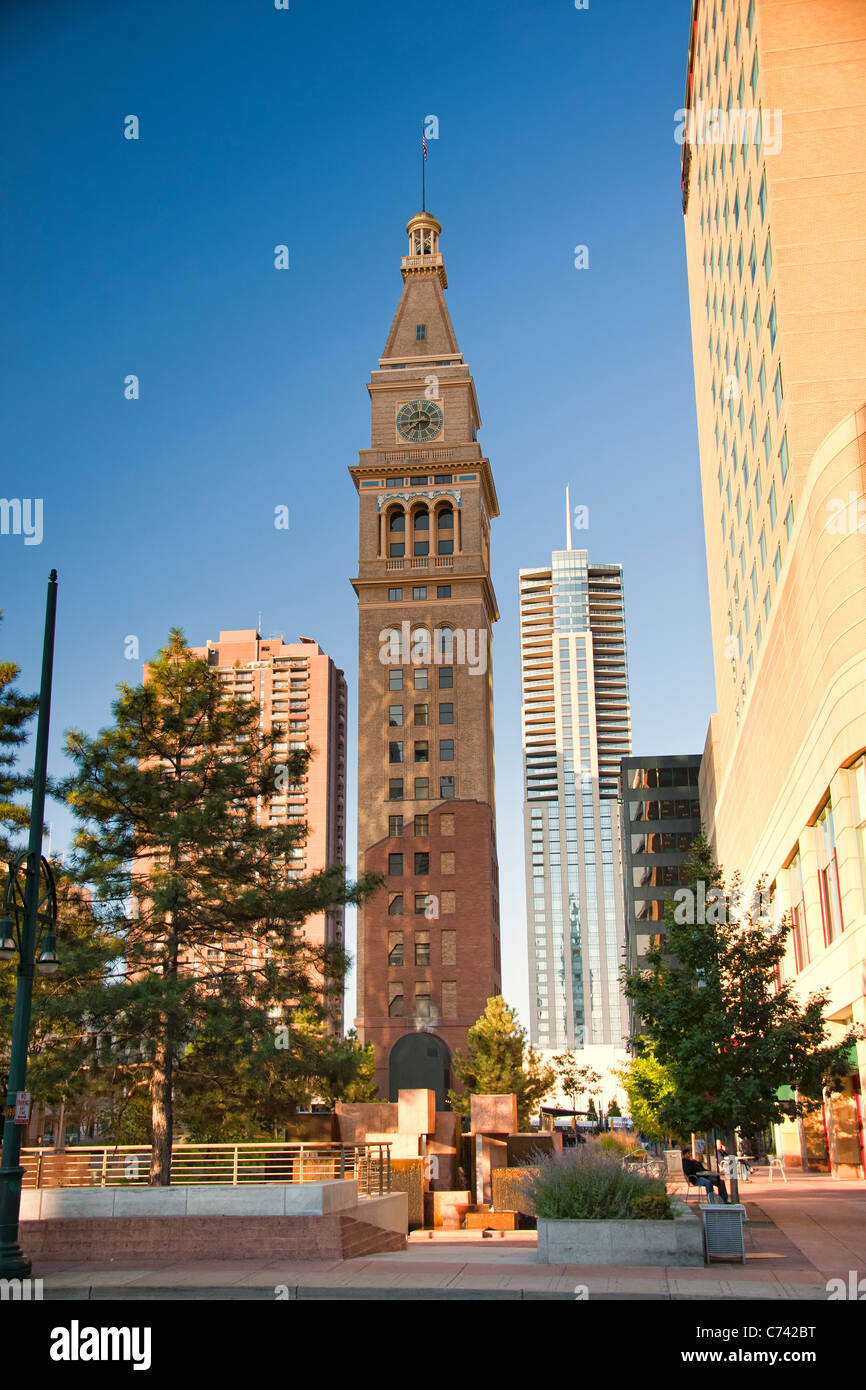 Daniels & Fisher Tower, die Innenstadt von Denver, Colorado Stockfoto