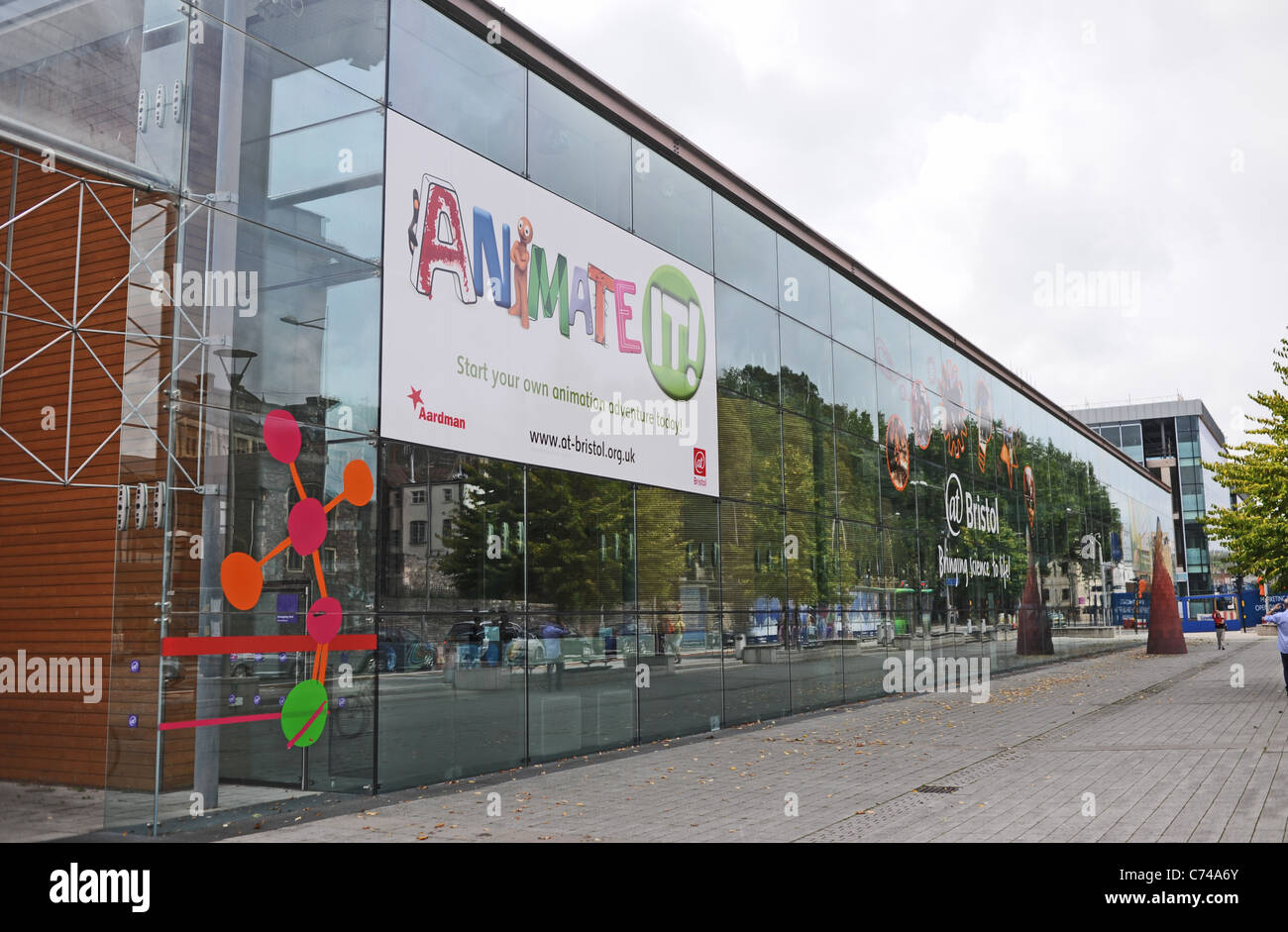 Die Animate-Ausstellung von Aardman Studios im Bristol Science Museum UK 2011 Stockfoto