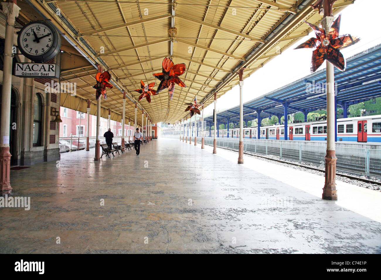 Bahnhof in Istanbul Stockfoto