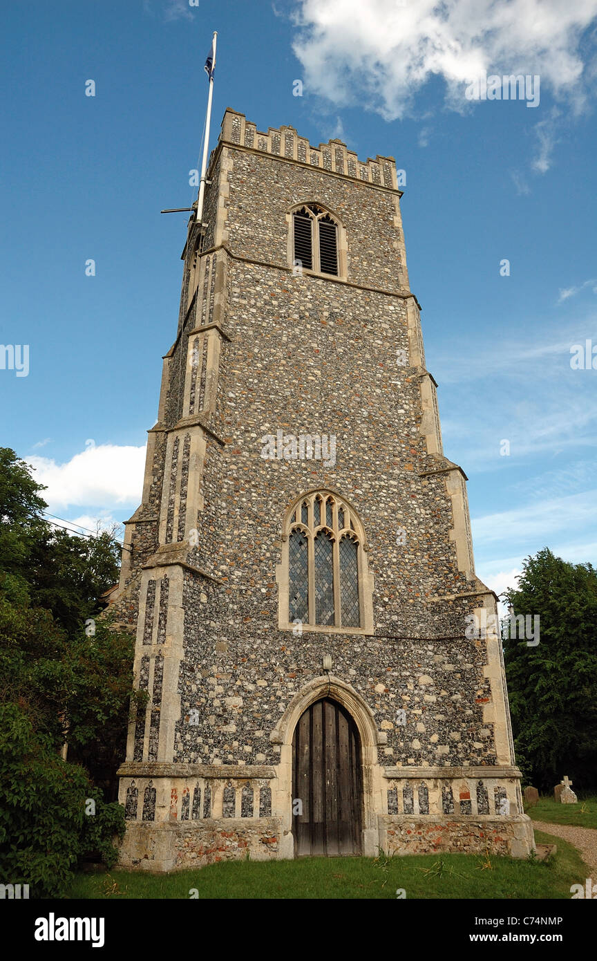 Kirche von St. Edmund Bromeswell Suffolk England UK Stockfoto