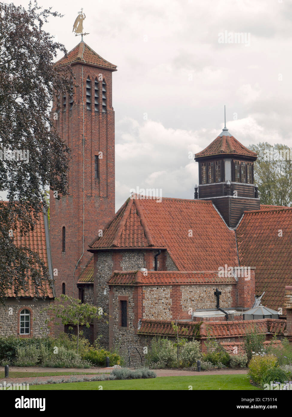 Die Kirche von der Schrein unserer lieben Frau von Walsingham das Heilige Haus oder Englands Nazareth Stockfoto