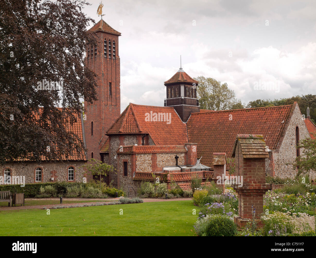 Die Kirche von der Schrein unserer lieben Frau von Walsingham das Heilige Haus oder Englands Nazareth Stockfoto