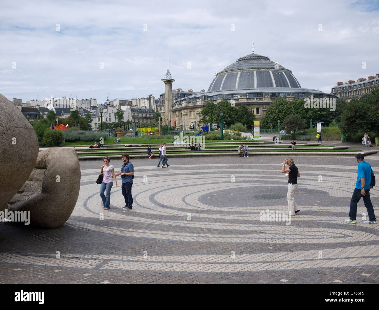 Les Halles Paris Frankreich EU Stockfoto