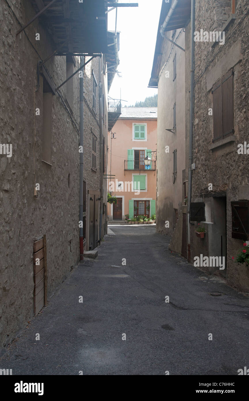 Colmars-les-Alpes Alpes-de-Haute-Provence Frankreich Stockfoto