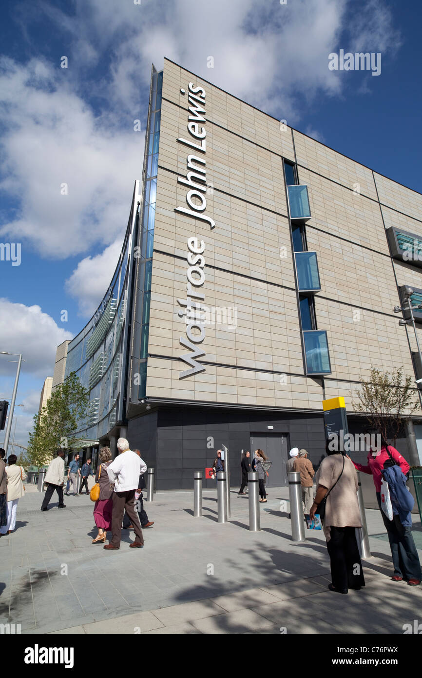 John Lewis Store Westfield Stratford London Stockfoto