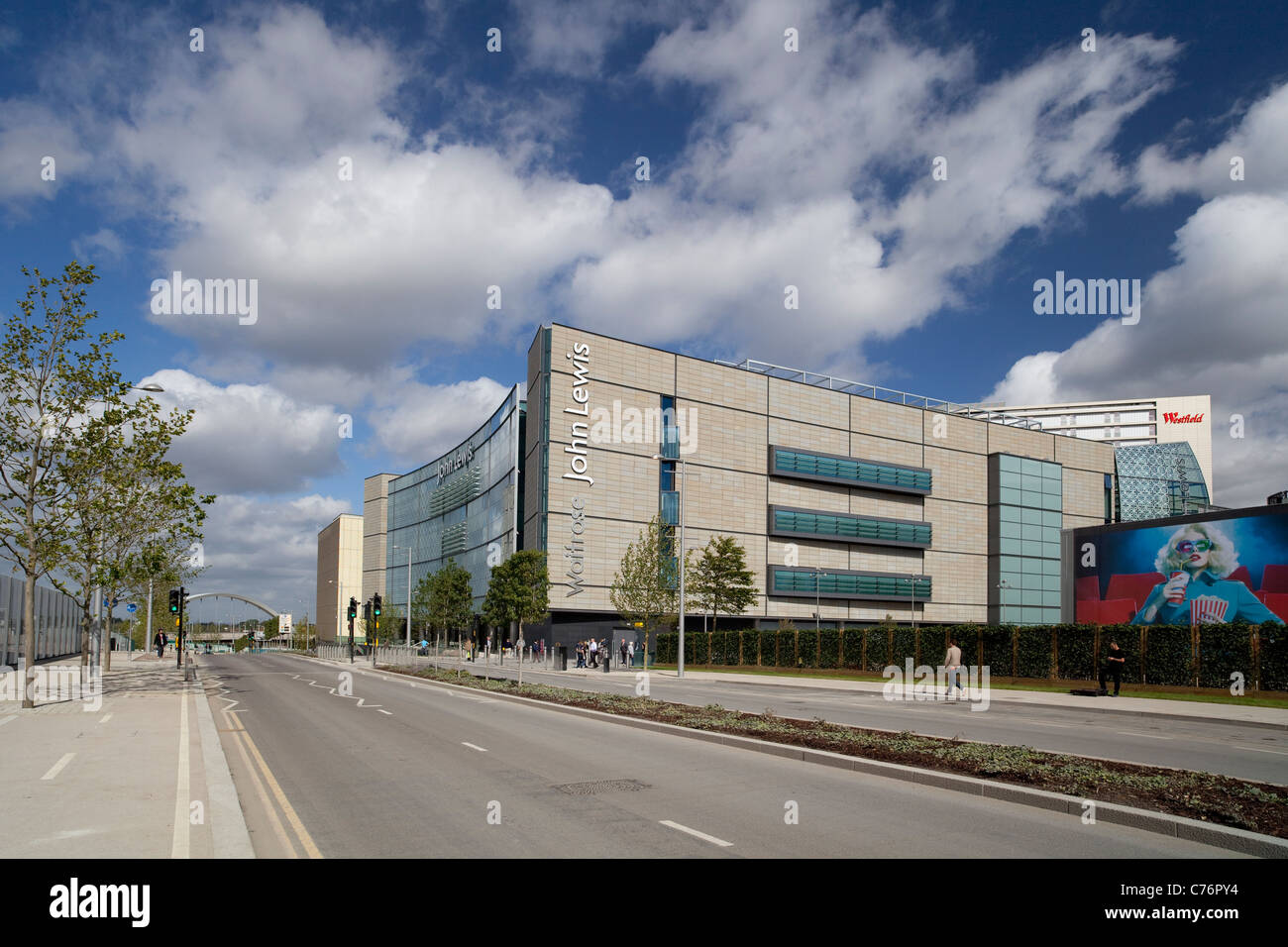 John Lewis Store Westfield Stratford London Stockfoto