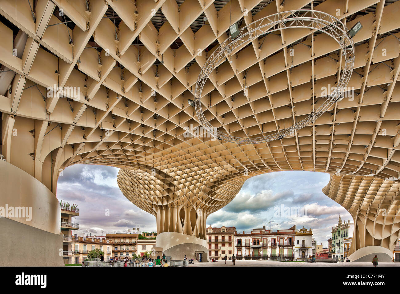 Metropol Parasol Gebäude, Sevilla, Spanien Stockfoto