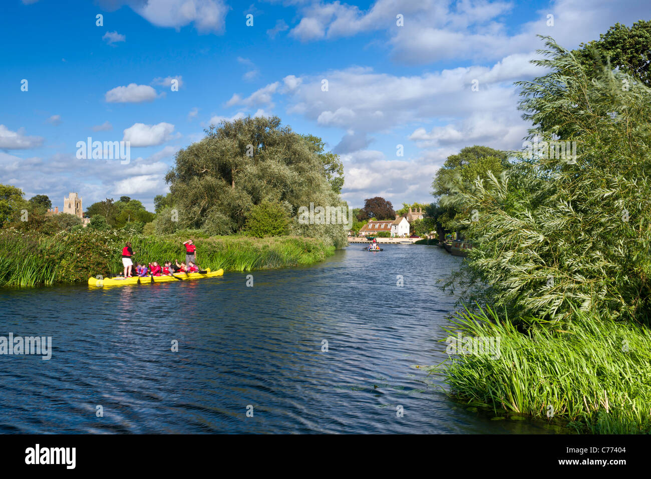 Die Great Ouse, Cambridgeshire - England Stockfoto