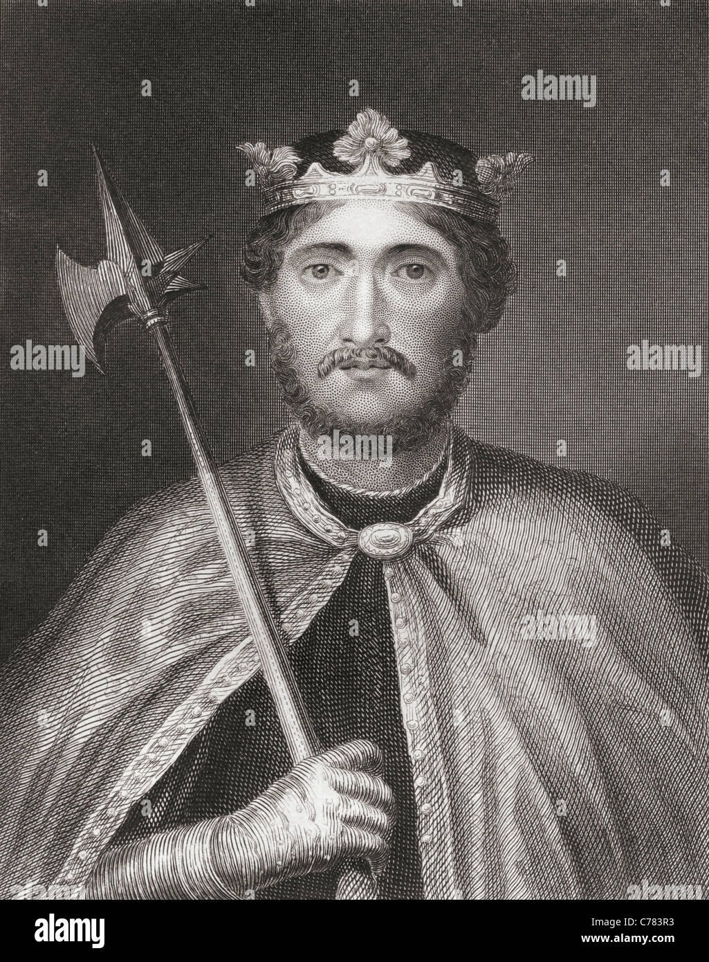 Richard i., 1157-1199. König von England, Herzog der Normandie, Herzog von Aquitanien, Herzog der Gascogne, Herr von Zypern Stockfoto
