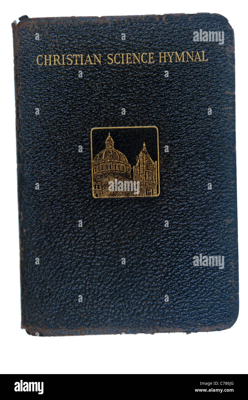 Gesangbuch der Kirche von Jesus Christus Wissenschaftler Stockfoto
