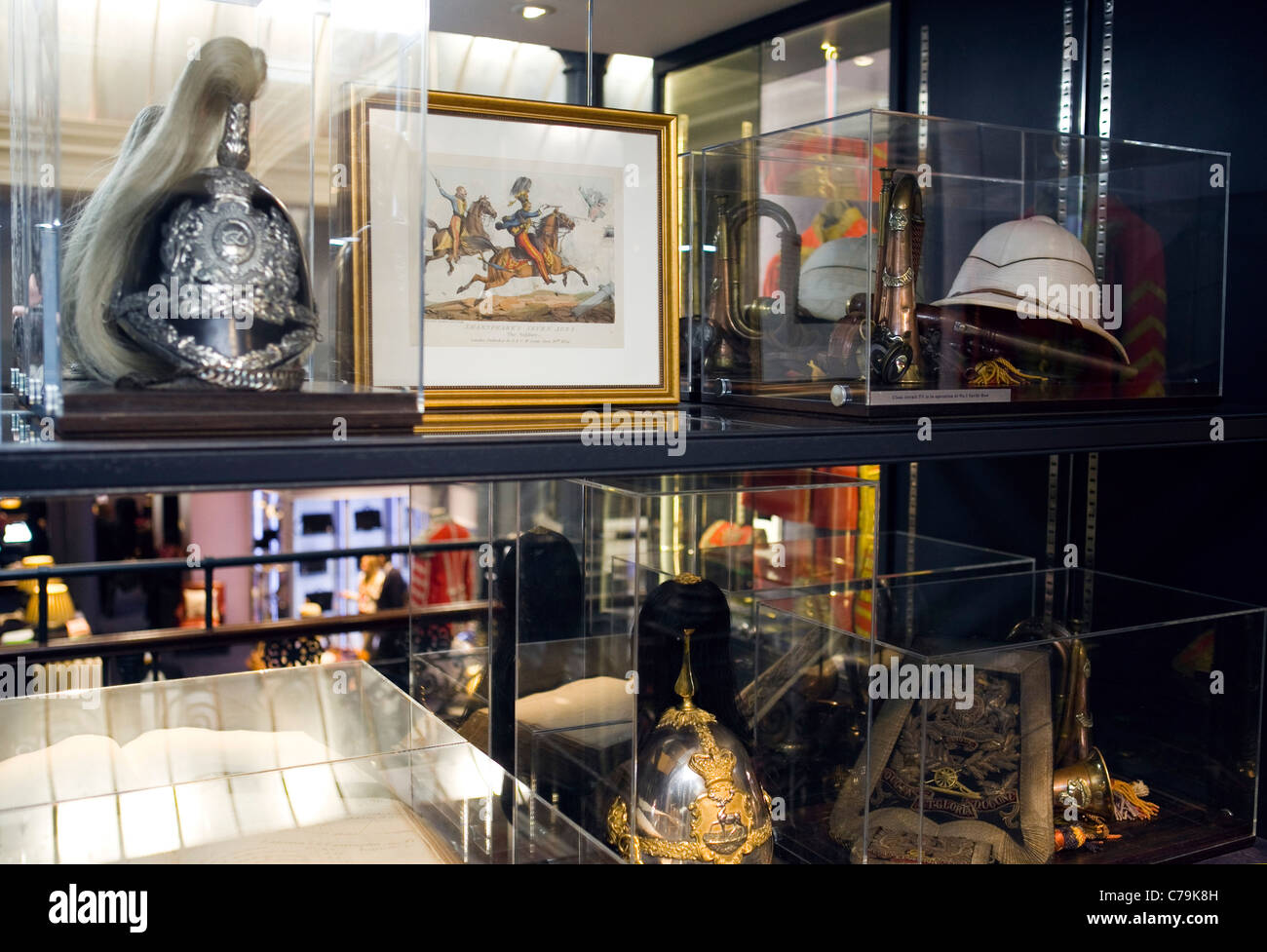 Gibt und Hawkes, Savile Row Stockfoto