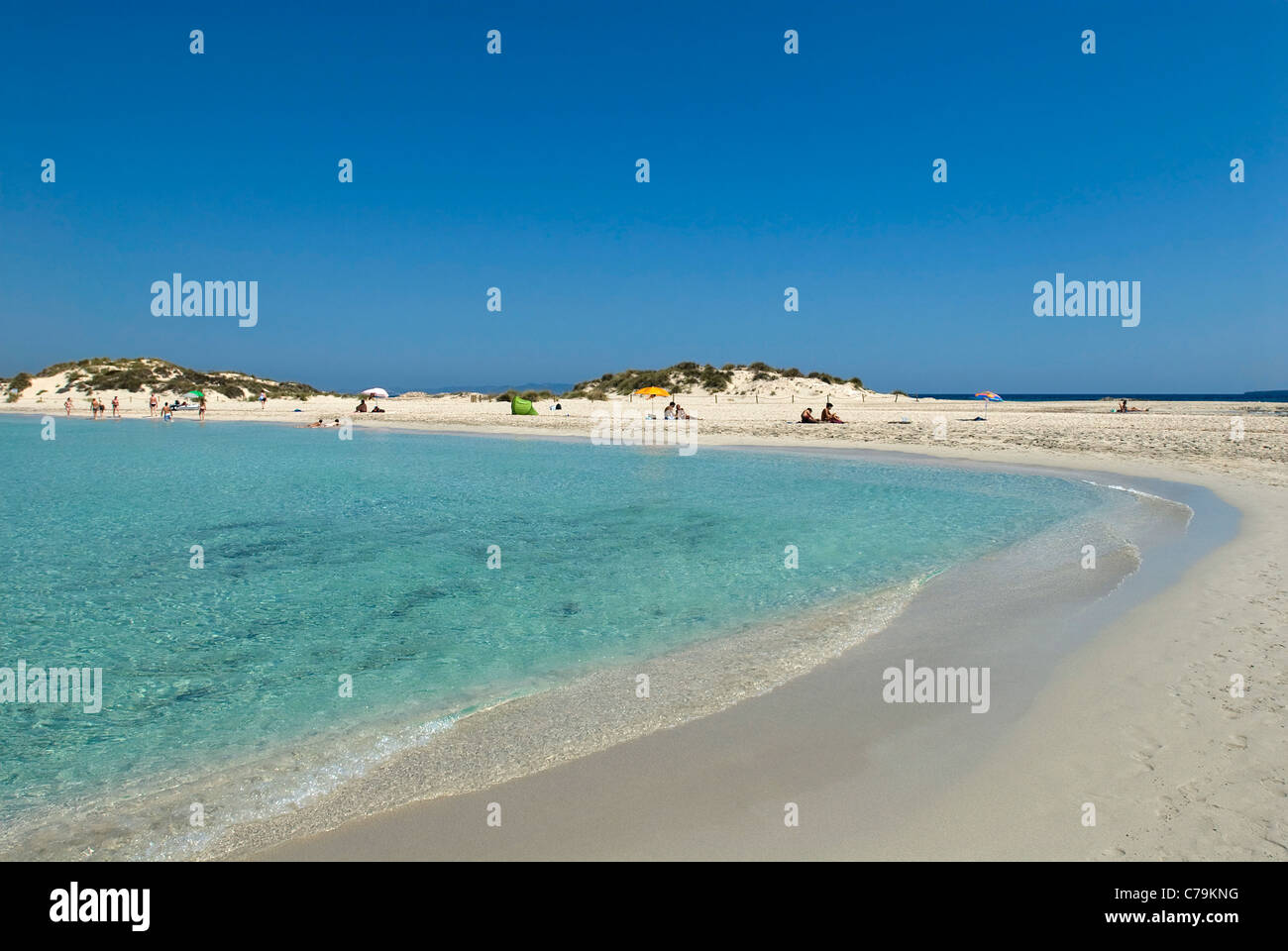Espalmador, Formentera, Balearen, Spanien Stockfoto