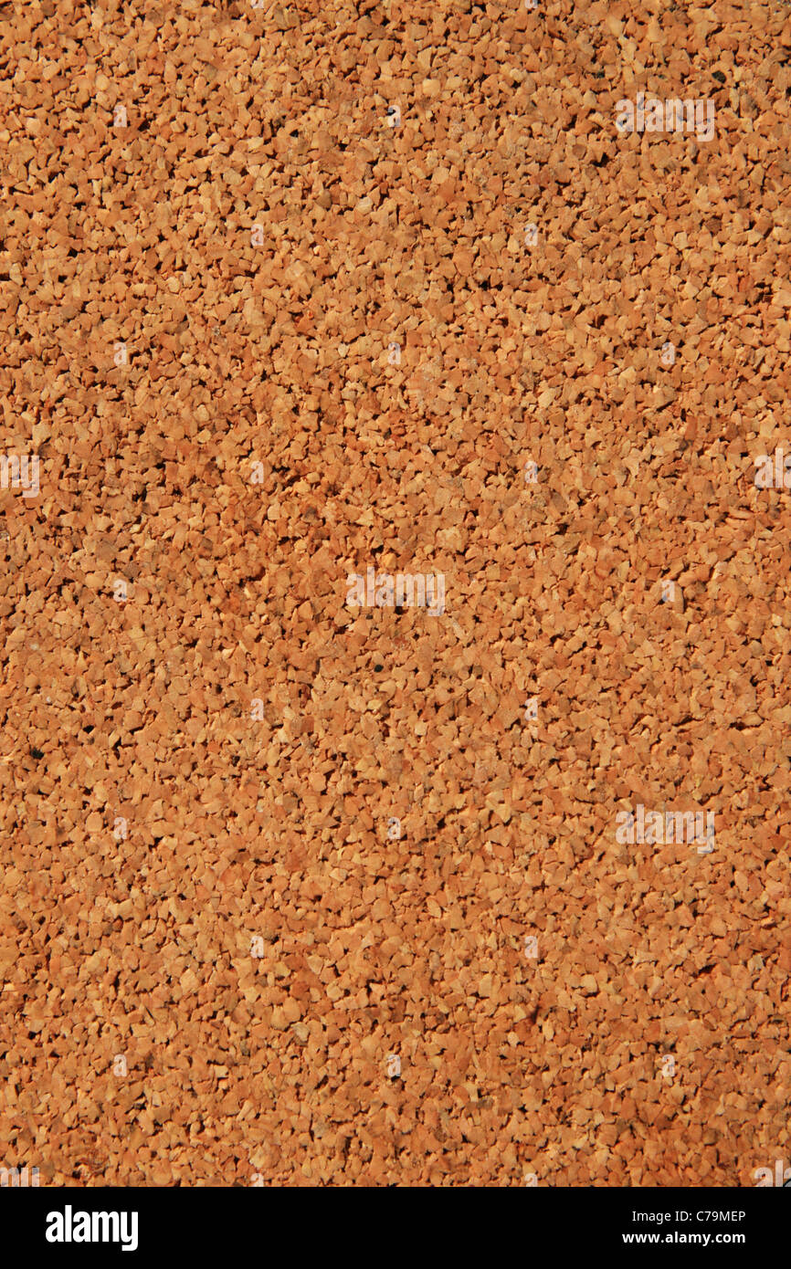 Cork Board Closeup Hintergrund Textur detail Stockfoto