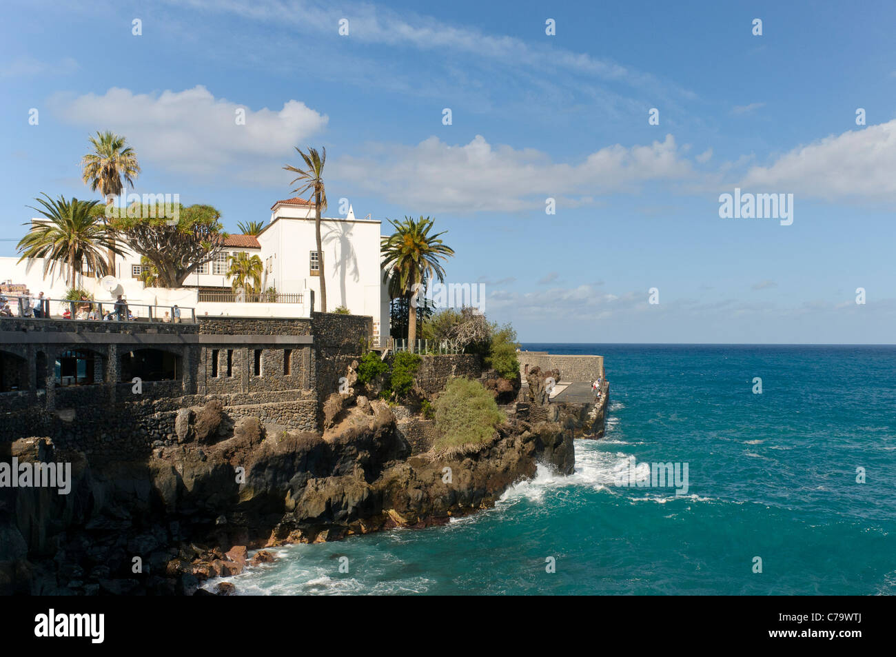 Puerto De La Cruz, Teneriffa, Kanarische Inseln, Spanien, Europa Stockfoto
