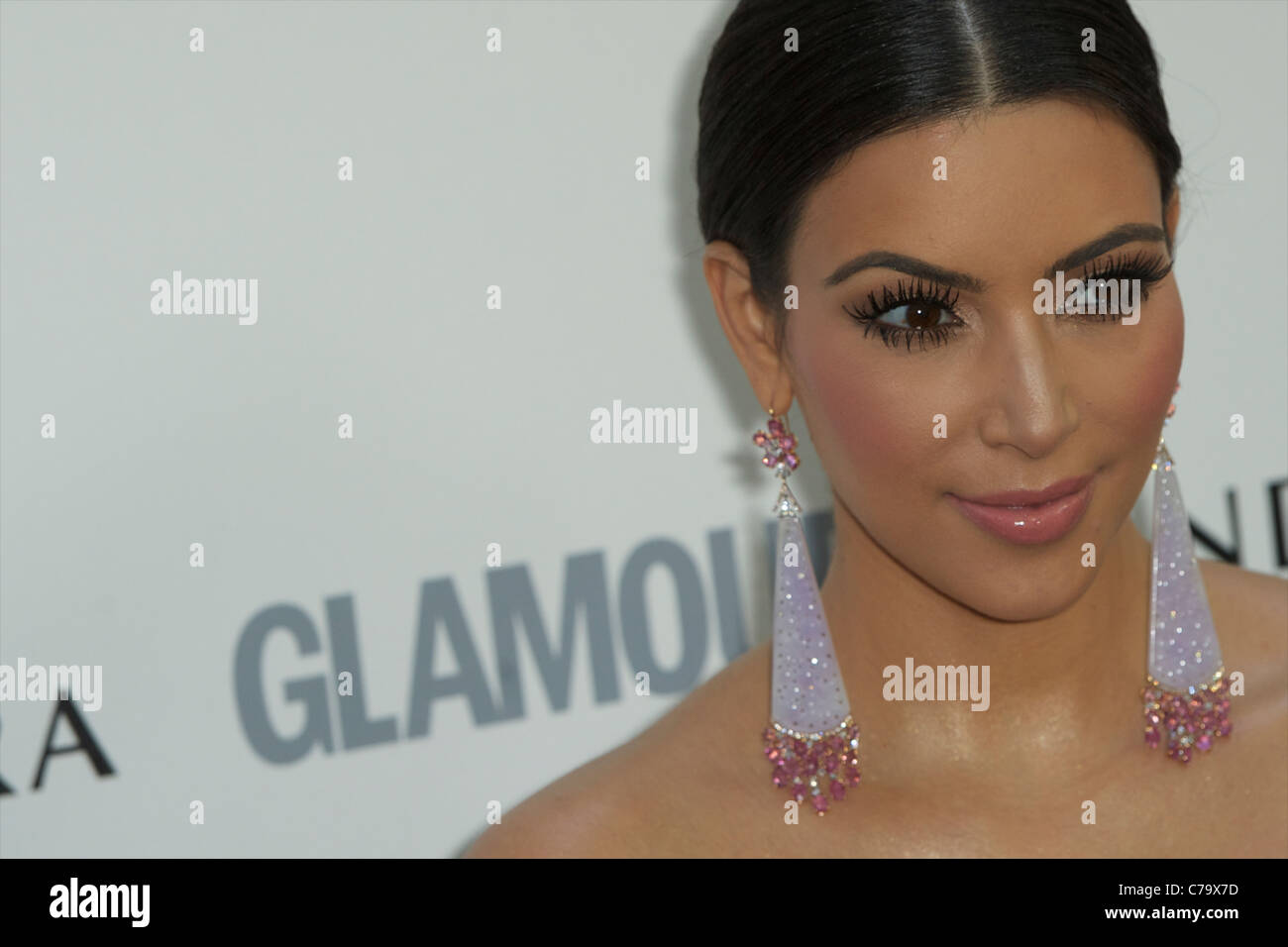 Kimberly "Kim" Kardashian Humphries Keeping Up mit dem Kardashians Modell Stockfoto