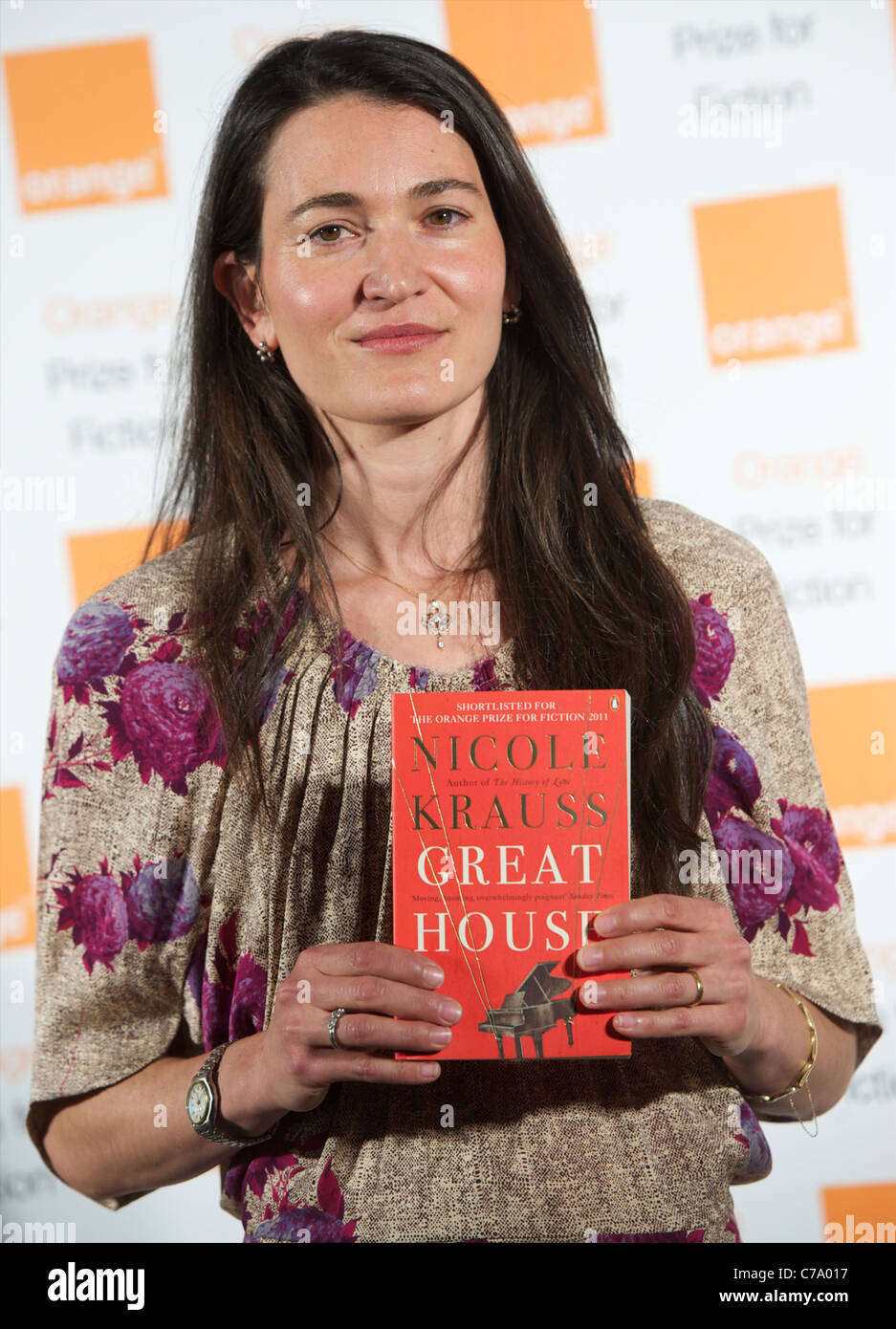Nicole Krauss Autor des Great House Stockfoto