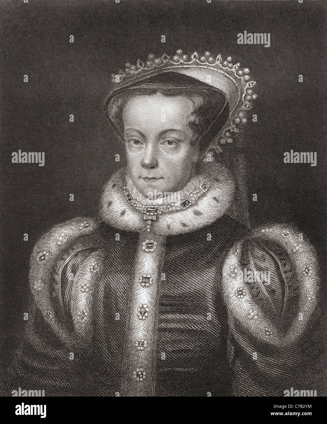 Maria i., 1516 – 1558. Königin Regnant von England und Irland. Stockfoto