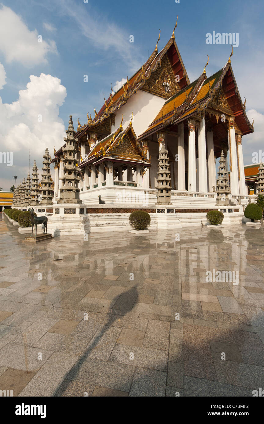Elk193-1315v Thailand, Bangkok, Wat Sutat, viharn Stockfoto