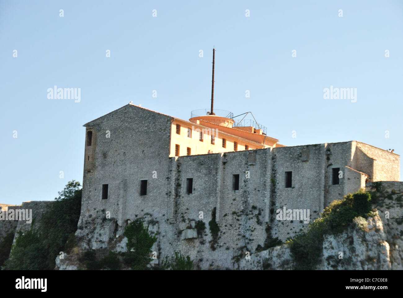 der Mann mit der eisernen Maske, Film-Gefängnis Sainte-Marguerite, Frankreich Stockfoto