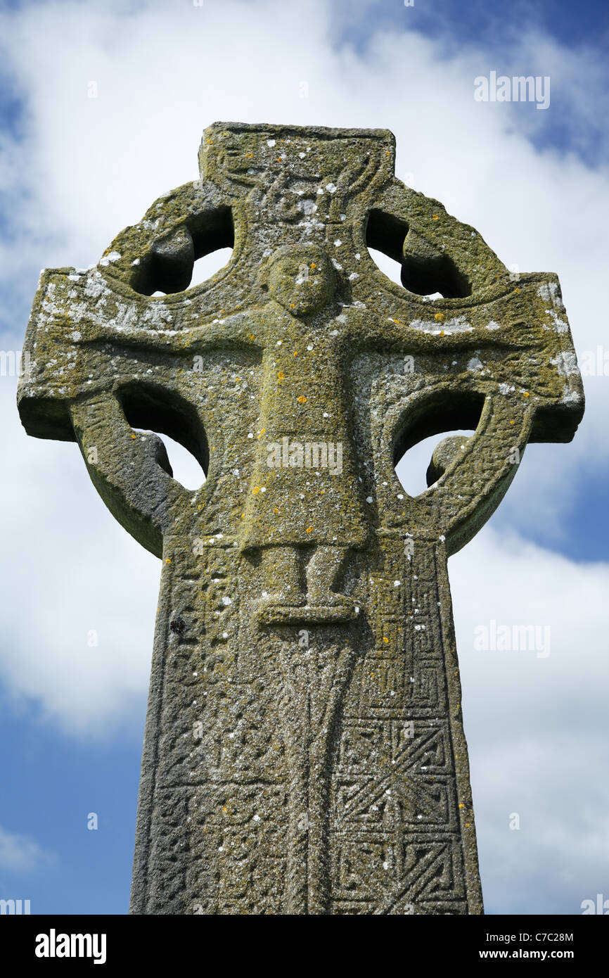 Im Westen zu überqueren, Kilfenora, Burren, County Clare, Irland Stockfoto