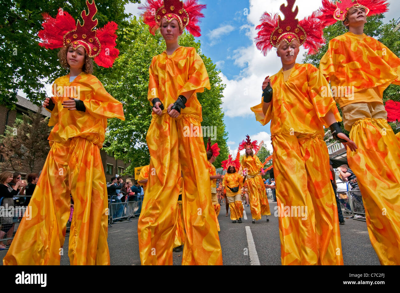 Notting Hill West Indian Karneval in London 2011 Stockfoto