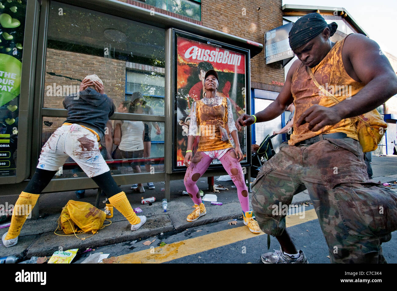 Notting Hill West Indian Karneval in London 2011 Stockfoto