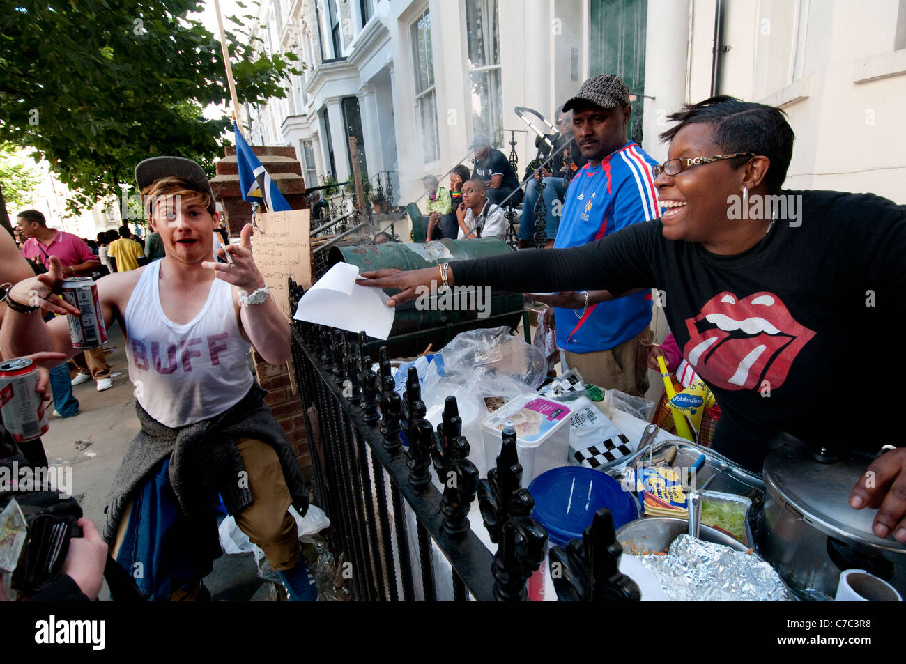 Notting Hill West Indian Karneval in London 2011 Stockfoto