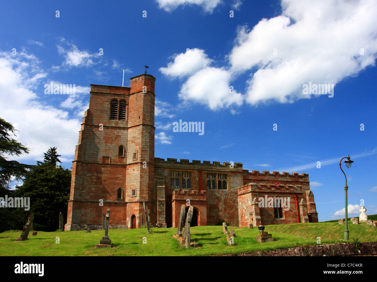 St.-Petri Kirche, obere Arley, Shropshire und Worcestershire Grenze, England Stockfoto