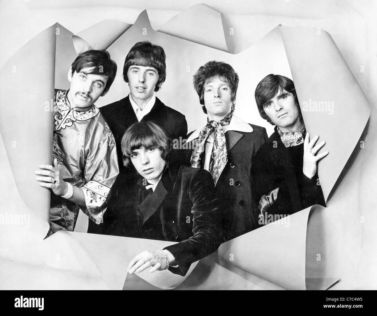 PROCOL HARUM UK Pop Group im Mai 1967 kurz nach der Veröffentlichung von Whiter Shade of Pale. Foto Tony Gale Stockfoto