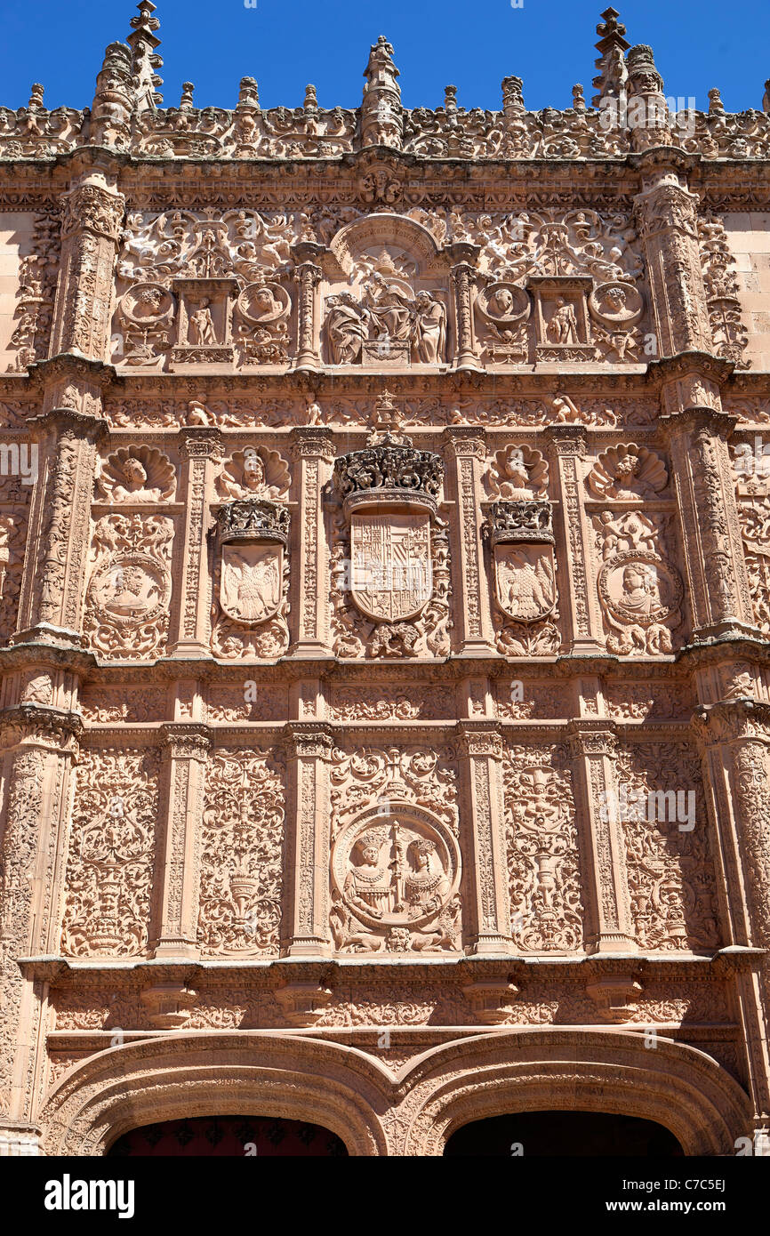 Universität von Salamanca Stockfoto