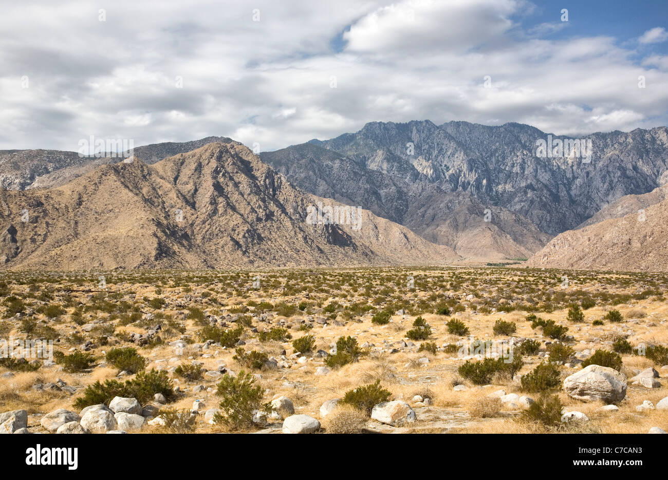 Santa Rosa und Jacinto Mountains Nationalmonument in Palm Springs, Kalifornien Stockfoto