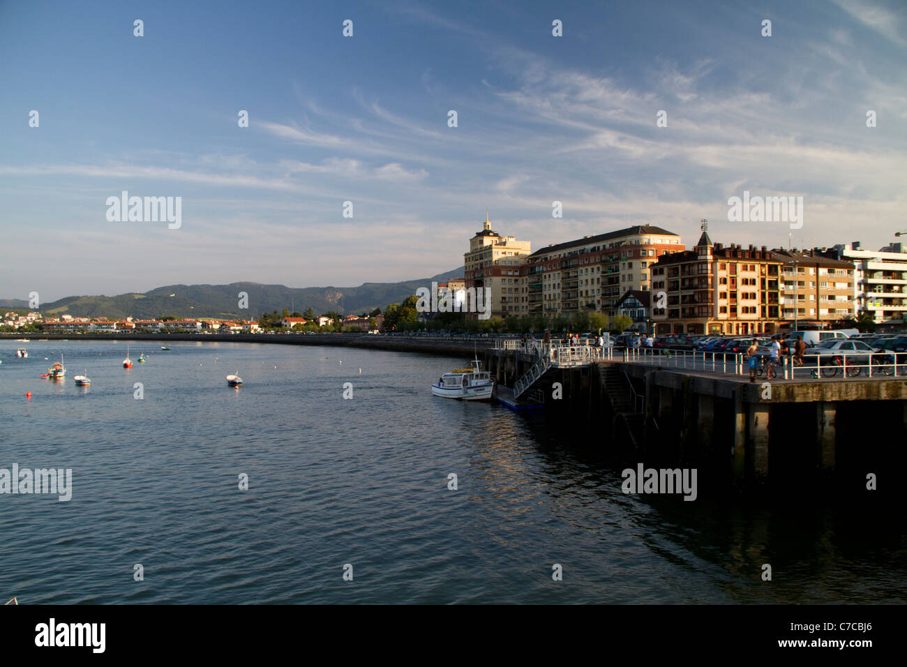 Hondarribia Stockfoto