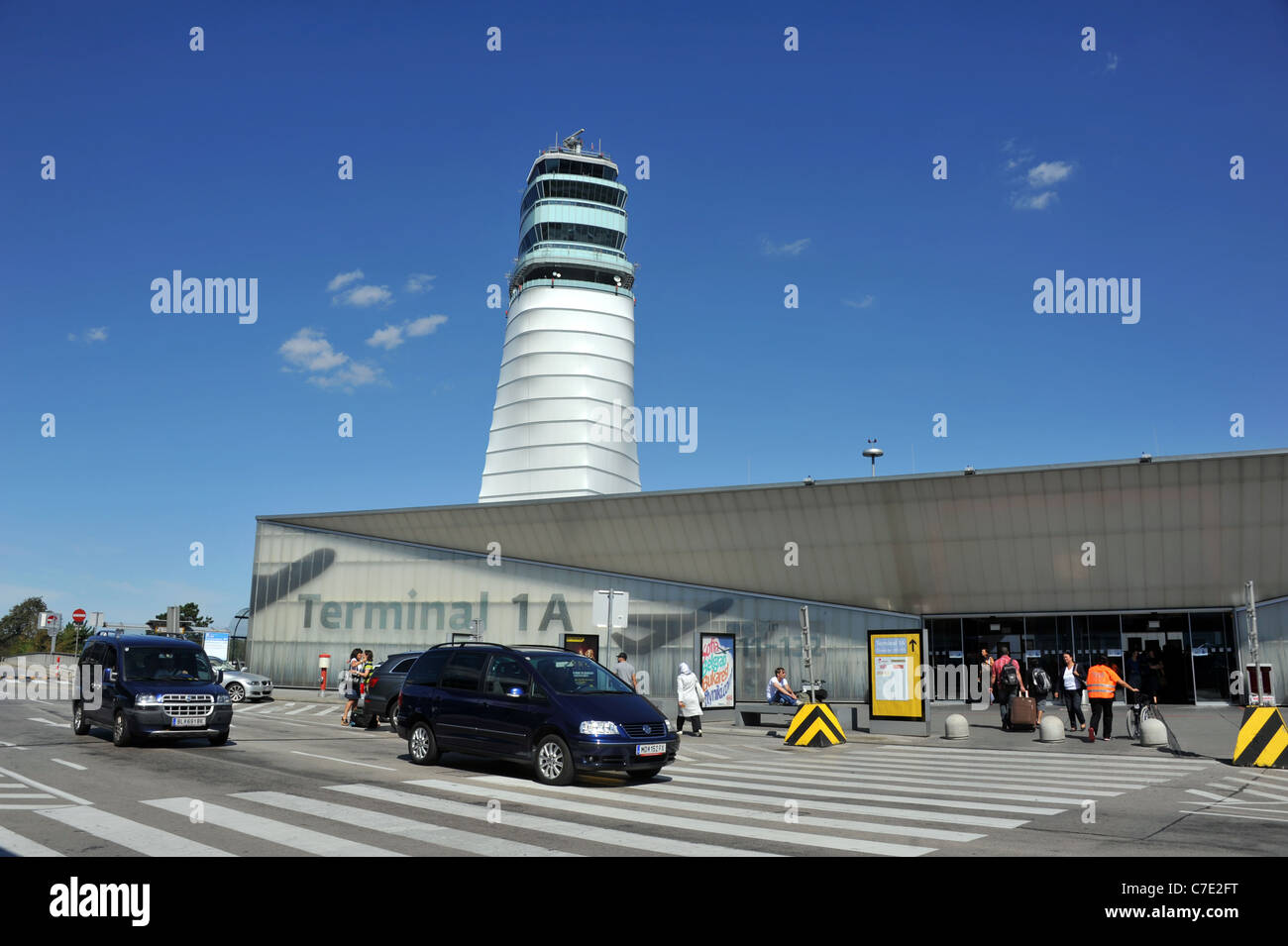 Flughafen Wien, Wien, Österreich Stockfoto