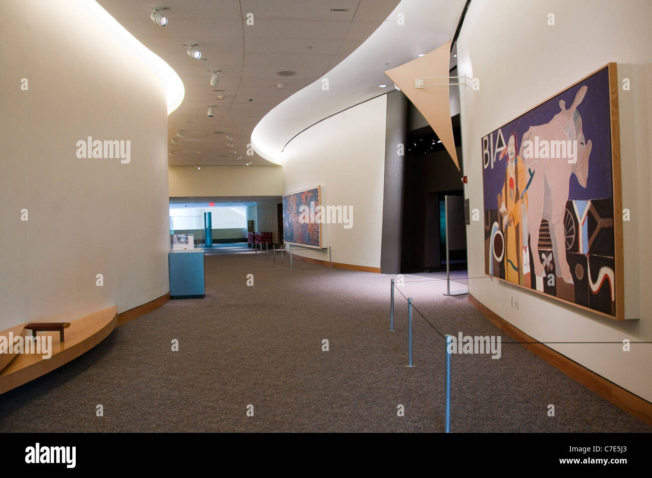 Das National Museum of the American Indian in Washington DC, USA Stockfoto