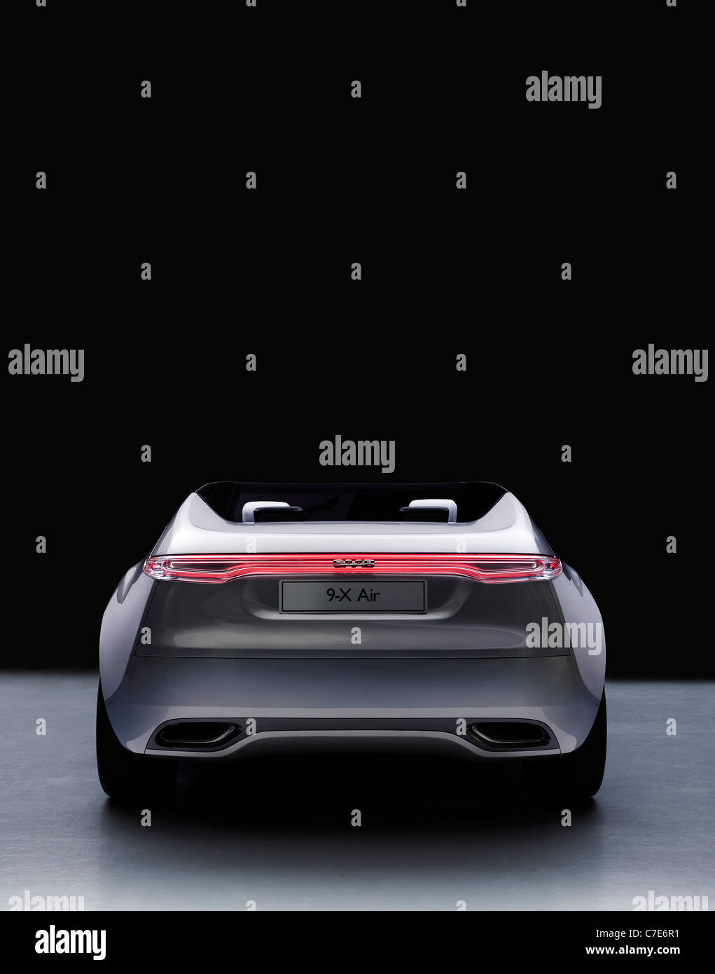 Studioaufnahme von hinten Saab 9-X Air Concept car Stockfoto