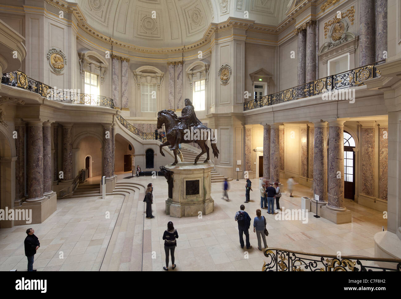 Innere des Bode-Museums, Museumsinsel, Berlin, Deutschland Stockfoto