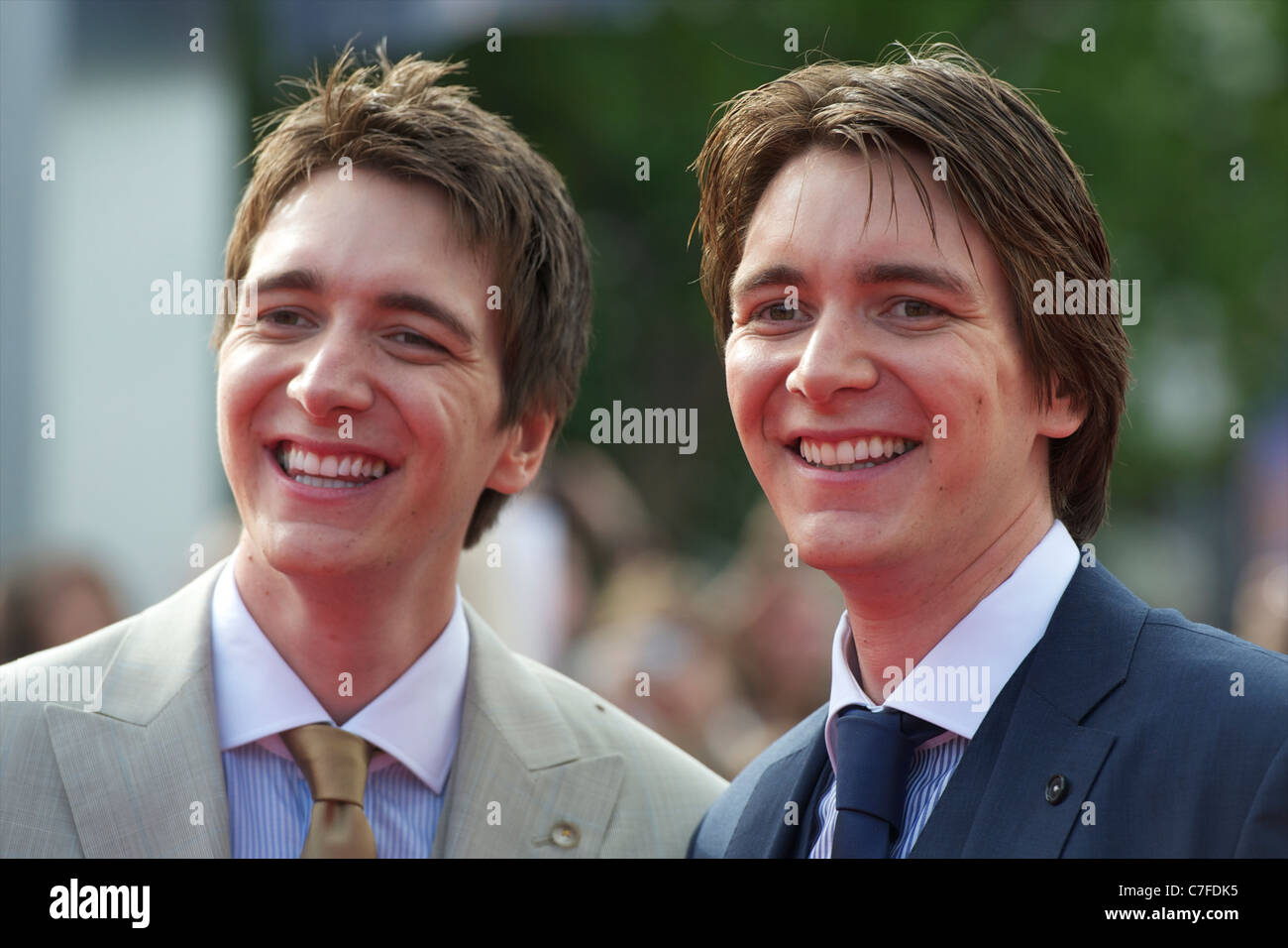 James und oliver phelps -Fotos und -Bildmaterial in hoher Auflösung – Alamy