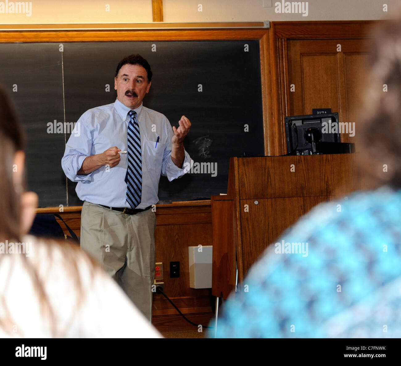 Kurs auf uns Verfassungsrecht für ausländische Juristen und Jurastudenten. Yale University Summer School. Stockfoto